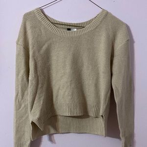 H&M crop top sweater